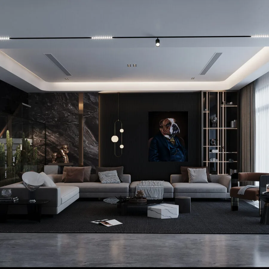 MODERN LIVING AREA